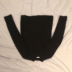 3.1 Phillip Lim cashmere with rips